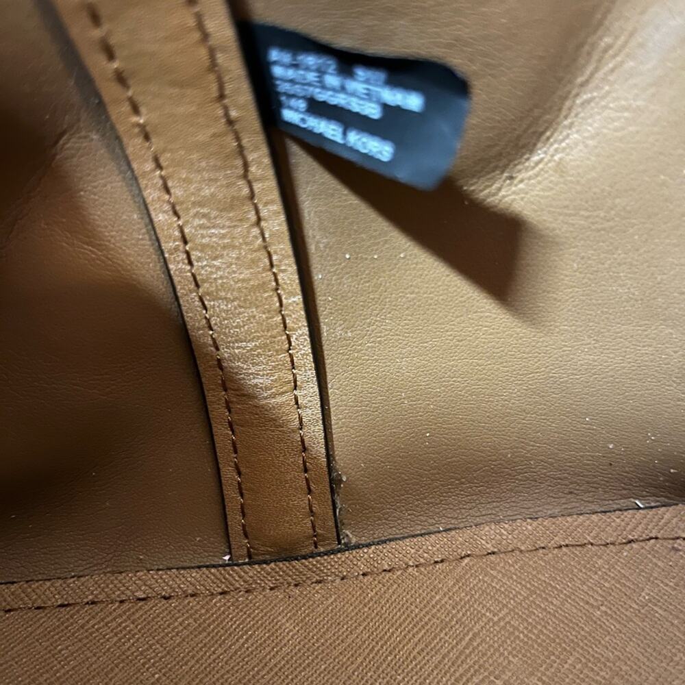 Michael Kors Greenwich large vanilla MK logo handbag crossbody Casual Office - Picture 12 of 12